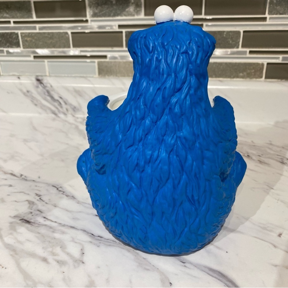 Vintage‎ 1989 Sesame Street Cookie Monster pop up game by Lewco Muppets - Picture 3 of 9